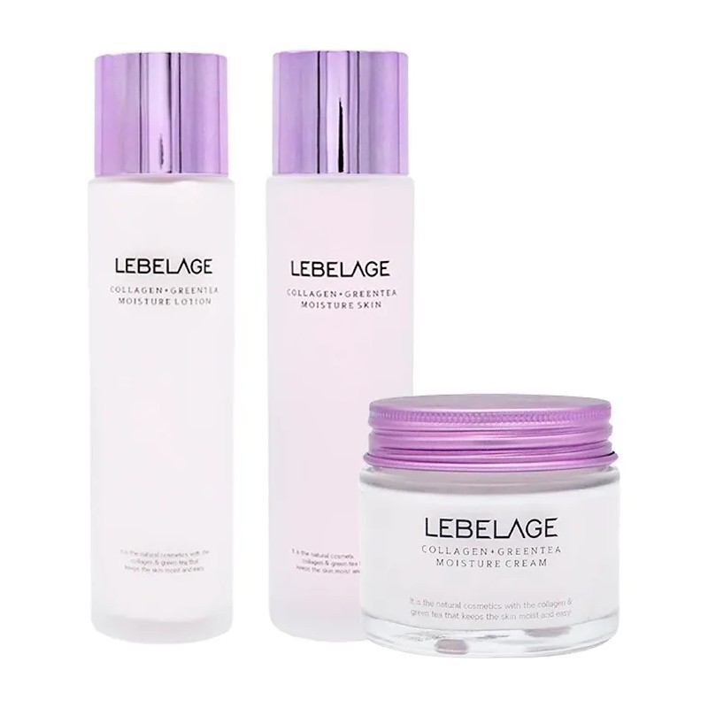 Cremas Faciales Coreana Reafirmante Colageno Y Te Verde_3pz Normal Danoche