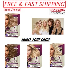 Schwarzkopf Keratin Blonde Hair Dye, Ultra Lightening Kit, (Select Your Color) - 11.1 Almond Blonde