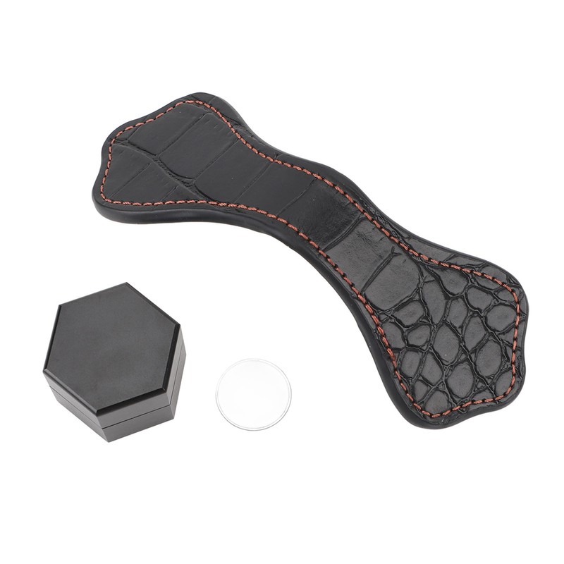Billiard Chalk Holder Aluminum Alloy Magnetic Hexagonal Portable Pool Cue