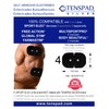 TENSPAD SILVER Set of 4 Double Electrodes for Sport-Elec Devices