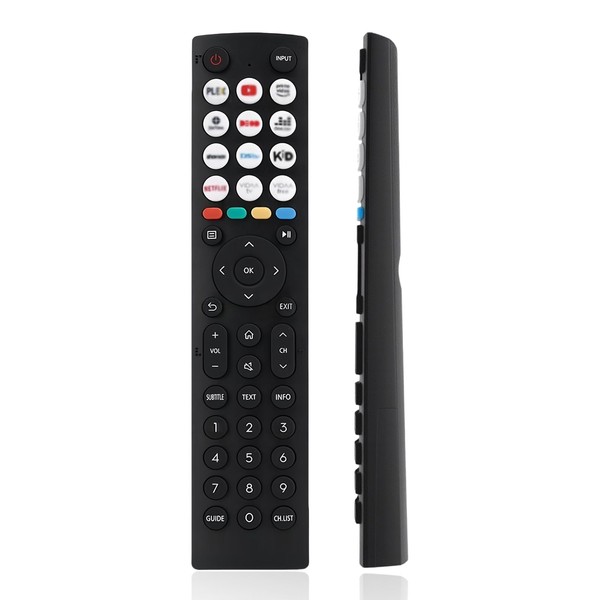 Remote Control Compatible With Hisense VIDAA 4K UHD Smart TV