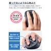 Elecom (ELECOM) Wireless Mouse EX-G Bluetooth, Quiet Design, L Size,