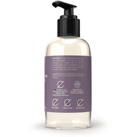 Coera Lavender Massage Oil | 8 fl oz | Moisturizing Body Oil for Skin | Free of Parabens, SLS, & Fragrances