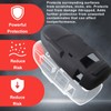 1-Pack Protective Boot for Milwaukee M18 18V 1/2" High Torque