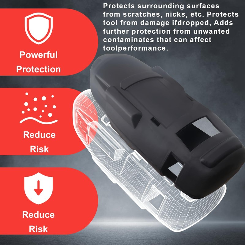 1-Pack Protective Boot for Milwaukee M18 18V 1/2" High Torque