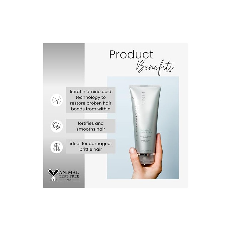 Kenra Platinum Restorative Reconstructor Tratamiento reconstructor ultra fortificante Restaura enlaces