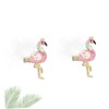 ABOOFAN 3sets Flamingo Hairpin Boys and Girls Hair Clip Hair