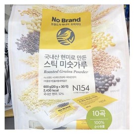Stick powder made from domestic brown rice 600g x 1 + free Manast disinfectant b75121 (29268444) / 국내산현미로만든스틱미숫가루 600g x 1개 + 맨어스트 소독제 증정 b75121 (29268444)