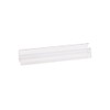 CRL Co-Extruded Clear Bottom Wipe with Drip Rail for 1/2"