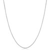 Kooljewelry Sterling Silver 1.1 mm Round Wheat Chain Necklace (16,