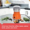 Electric Coffee Grinder 300W Stainless Steel Blade Grinding Coffee Beans
