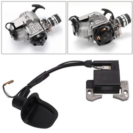 Ignition Coil, Durable Engine Accessories, Ignition Cable, Good Compatibility for 47CC 49CC Mini Motorcycle Quad ATV