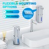 Amyzavls Automatic Foaming Soap Dispenser,380ml Wall Mount Touchless 4 Gear