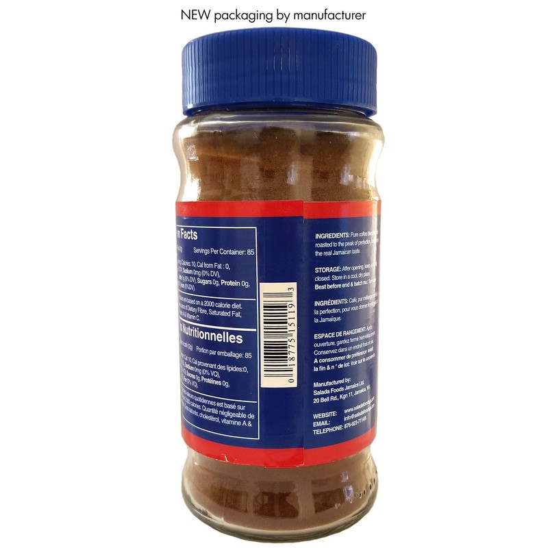 Jamaica Mountain Peak Instant Coffee 6 OZ