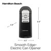 Hamilton Beach Smooth Touch Electric Automatic Can Opener Easy Push