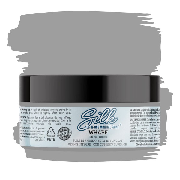 Dixie Belle Silk All-in-One Mineral Paint - Wharf (4oz) -