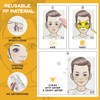 OPHIR 4x Reusable Face Painting Practice Board Set, A4 Colorful