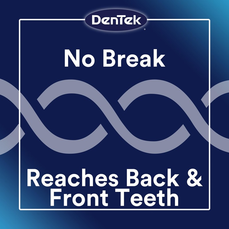 DenTek Complete Clean Easy Reach Floss Picks, No Break &