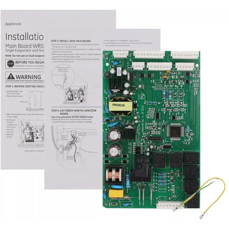 EXACT REPLACEMENT PART New Replacement Main Control Board For GE