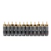 Bruce & Shark (Bruce Shark) 12 Pcs Copper RCA Plug