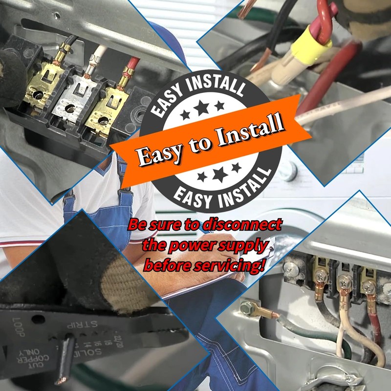 279320 14201229 Dryer Terminal Block Replacement Kit Compatible with Whirlpool