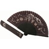 Keisuu K-132 Hand Fan, Japanese Miscellaneous Goods, Silk Fan, Ponshake,