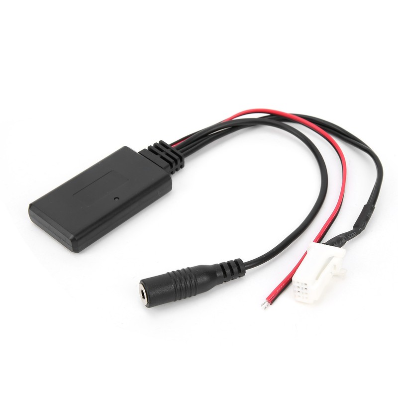 Bluetooth 5.0 AUX Cable Adapter with Microphone Handsfree Replacement for