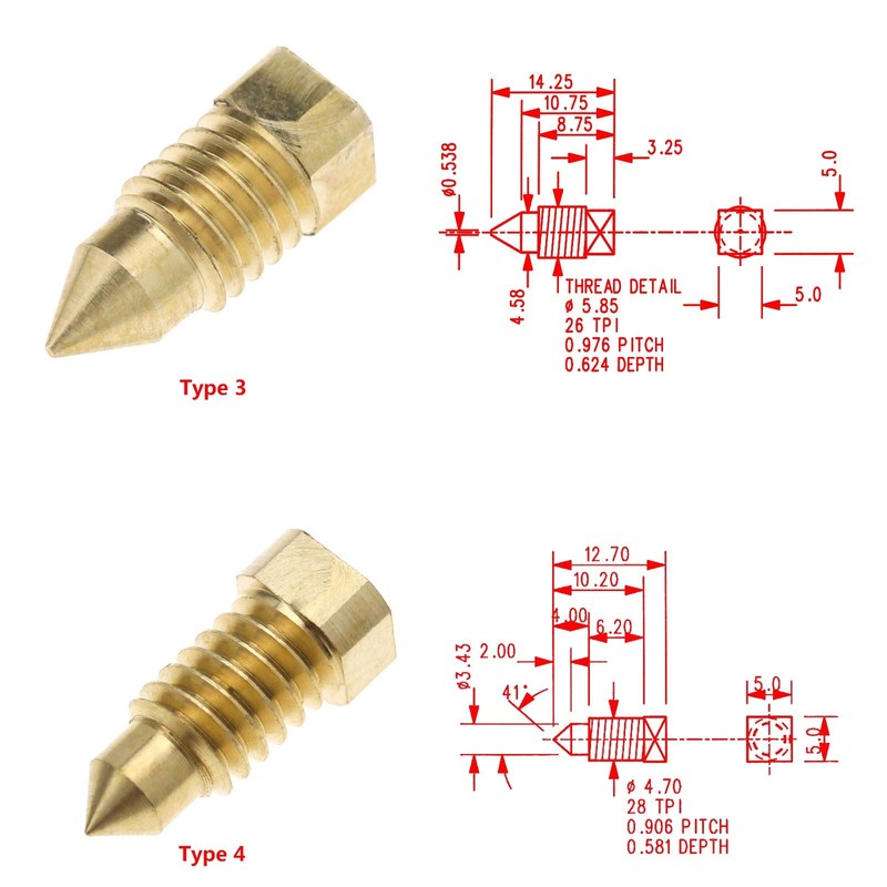 EMSea 10 Pcs Radiator Bleed Screw Repair Kit Rotatable Thread