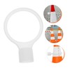 BUGUUYO 6pcs Retractable Traffic Cone Bar Connectors Flexible Rings for