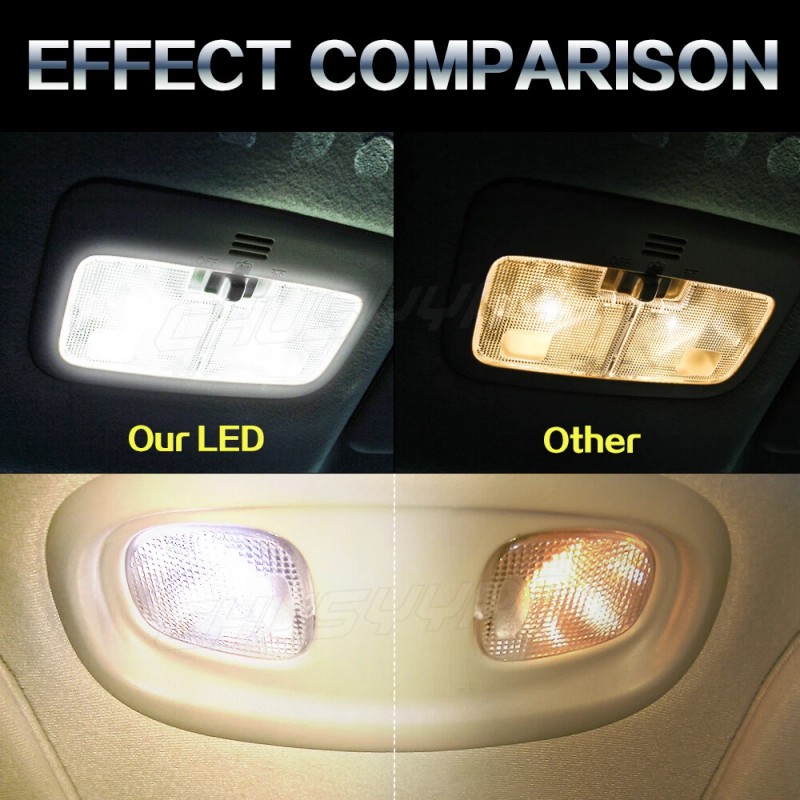 CHUSYYRAY LED White Corner Light Bulbs For 95-97 Toyota Tacoma
