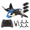 RC Airplane with Led Lamp 2.4GHZ Super Remote Glider for
