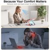 360°Rotating Laptop Stand, Ergonomic Adjustable Foldable Notebook Riser, Metal Computer