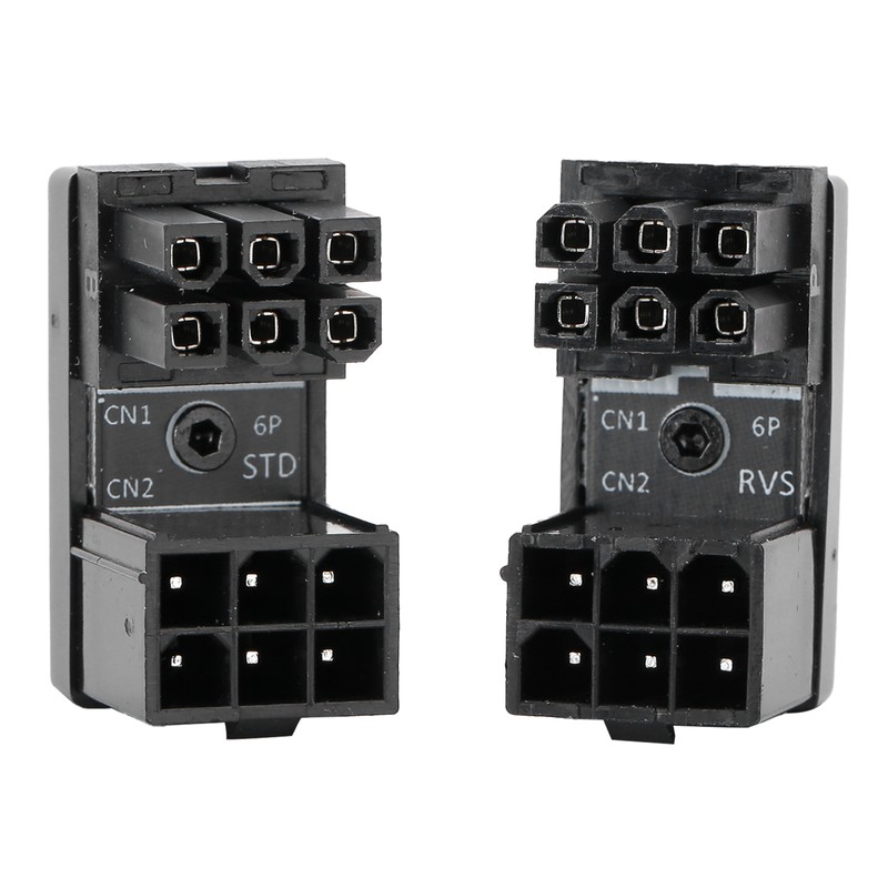 ATX 6Pin Adapter for Desktops Graphics Card Female to Male