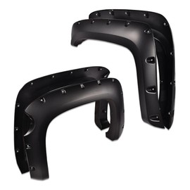 CHEDA Fender Flares Bolt On Compatible with 2007-2013 Chevy Silverado 1500 (Excludes 2007 Classic Models), ONLY Fit 5.8ft (69.3") Short Bed, Not Fit Long Bed Models. NOT Fit for GMC Sierra Models