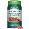 Natures Truth Citrato de Potasio Magnesio 60 Gomitas Veganas Suplemento