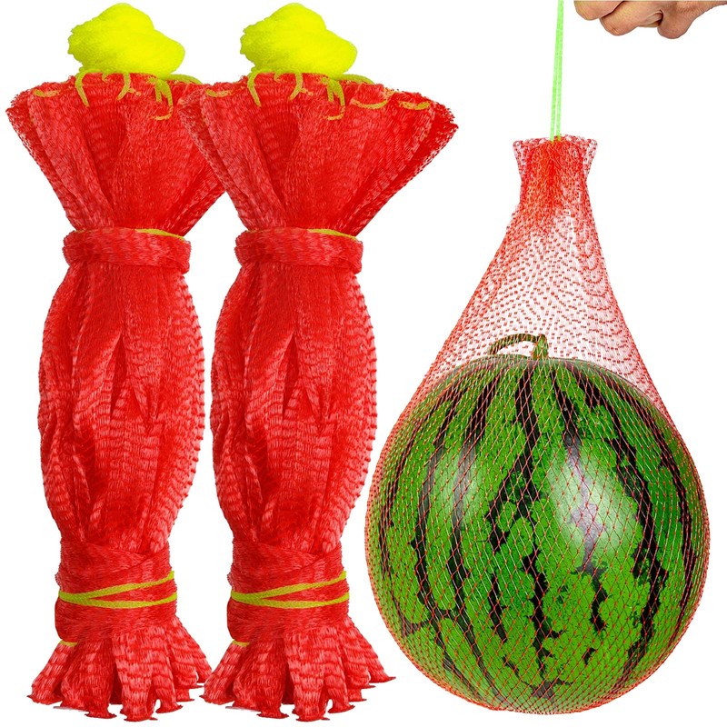 Melon Hammock Watermelon Nets, 18inch 100pcs Heavy Duty Watermelon Net