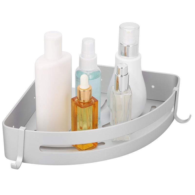 Wall Storage Rack Aluminum Corner Shower Caddies Wall Mounted Bathroom
