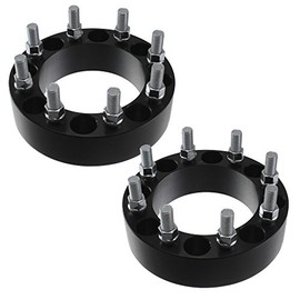 1pc 2" 8x170 Black Wheel Spacers fits Ford F250 F350 Super Duty Excursion Truck 14x1.5 Studs
