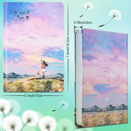 Asten Colorful Blank Journal, Writing Journal Notebook for Women, Hardcover Notepad Personal Dairy Journal to write in for Women Girl Gift, Ribbon Book Mark, 256 Pages Unlined (Hello, Future)