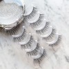 Musegetes 3D False Eyelashes Popular Black Natural Axis Soft Core