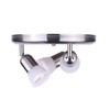 James 1 Light Ceiling Light, Brushed Pewter Finish