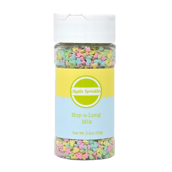 Mystic Sprinkles Hop-a-Long Easter Confetti Sprinkle Mix 2.6oz Bottle