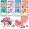 Shemira 24 Packs of Valentine's Day Cards for Kids with