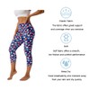 UIUO-UIPEU Capri Leggings with Pockets for Women Butt Lifting Leggings