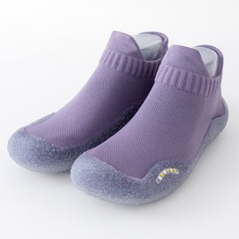 Ormo Non-Slip Pilates Yoga Gym Crossfit Sock Shoes Purple Beige / 34-35