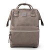 Kah&Kee Leather Backpack for Women and Men 15-inch Laptop Bag