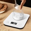 GeeRic Digital Food Scale,Kitchen Scale 22lb/10kg Capacity, 6 Units with