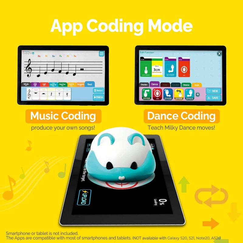 Coding Pet Milky for 6 Ages and Up, 40+ Pieces,