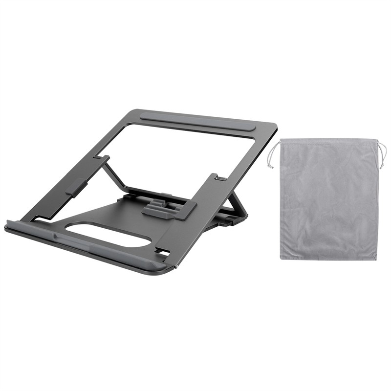 Portable Aluminum Alloy Laptop Stand Adjustable Folding Holder Multifunction Riser