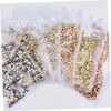 Baluue 1440pcs Mixed Nail Rhinestones Flatback Ab Water Diamonds for